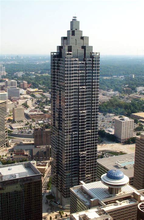 Suntrust bank operates with 209 branches in 88 different cities and towns in the state of georgia. SunTrust Plaza, Atlanta Skyscraper