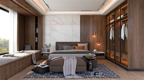 Modern Bedroom Interior Design 3d Model Cgtrader