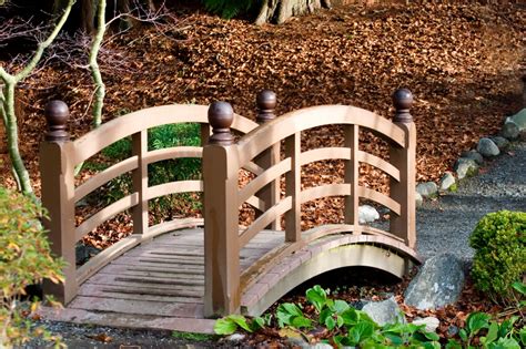 Naturally asymmetric japanese garden 2. 49 Backyard Garden Bridge Ideas and Designs (PHOTOS)