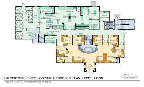 Vet Practice Floor Plans Home Alqu