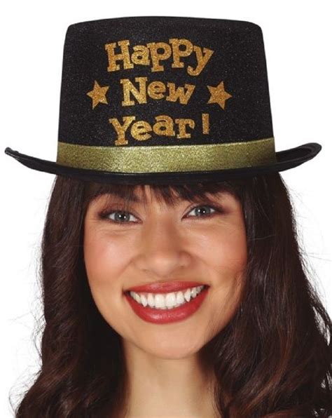 Adults Happy New Year Hat New Years Hat Fancy Dress Costumes Fancy