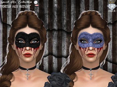 Venetian Mask In 7 Different Colors Found In Tsr Category Sims 4