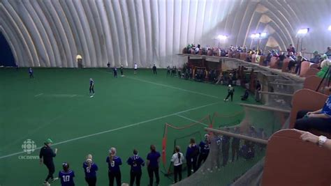 snow moves national softball tournament to saskatoon golf dome cbc news