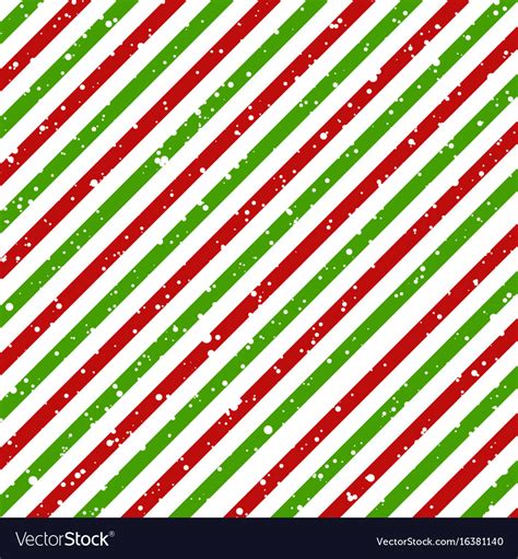 Christmas Diagonal Striped Red And Green Lines Vector Image