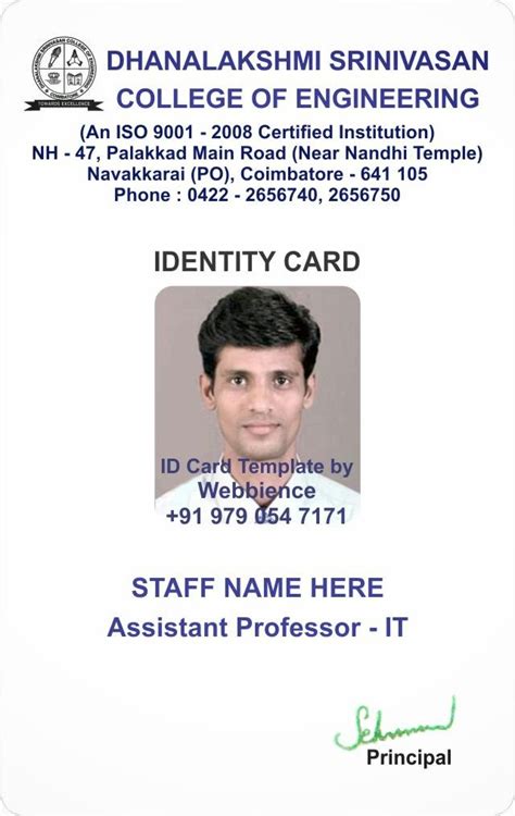 Id Card Coimbatore Ph 97905 47171 College Student Id Card