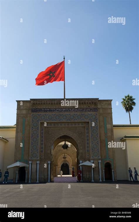 Royal Palace Rabat Morocco Stock Photo Alamy