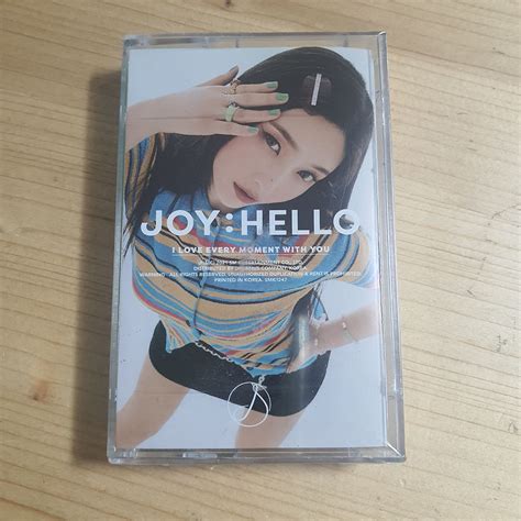 Red Velvet Joy Kpop Special Album Limited Edition Hello Cassette