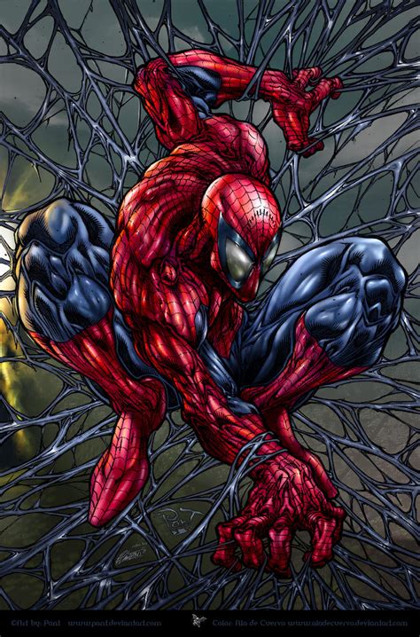 Amazing Spiderman Colorver By Aladecuervo On Deviantart