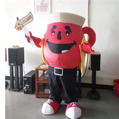 Ohlees Custom Made Customized The Kool Aid Man Teapot Mascot Costumes