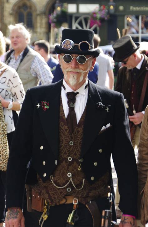 how to recreate this dapper steampunk gentleman men s steampunk clothing for costume