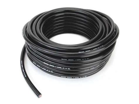 Velvac 050042 14 Awg 7 Conductor Stranded Trailer Cable 100 Ft Bk