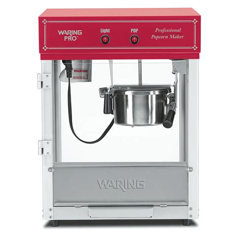 Waring Pro Wpm40 12 Cup Professional Popcorn Maker Chili Red