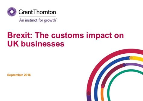Brexit The Customs Impact On Uk Businesses