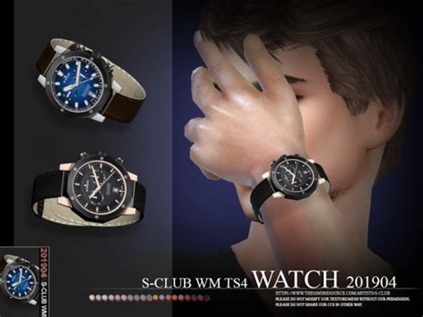 The Sims Resource Watch 201904 By S Club • Sims 4 Downloads