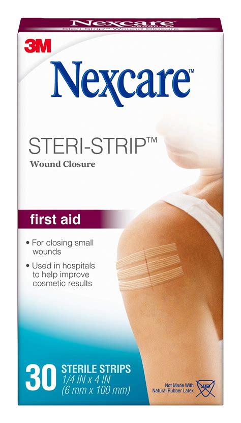 Buy Nexcare Steri Strip Wound Closure Breathable Strips Hold Small