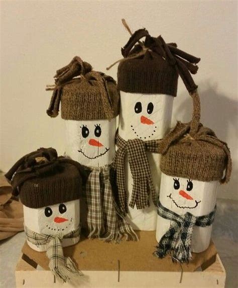 20 Funny Snowman Craft Ideas For Your Holiday Activity Wooden