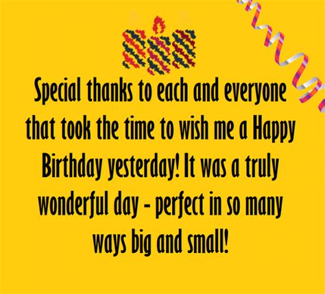 New Thank You Messages For Birthday Wishes Quotes And Notes With