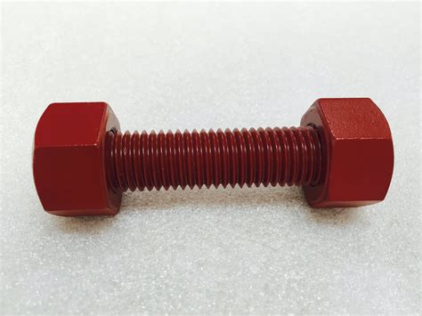 Color Coated Stud Bolts And Nuts Global Bolt And Nut Manufacturer