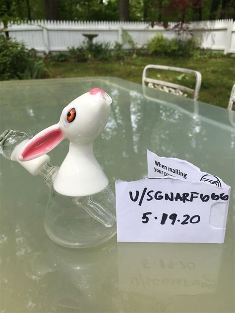 Vibe Glass Bunny 2nd Ever Made Asking 400 Obo Rglasssales