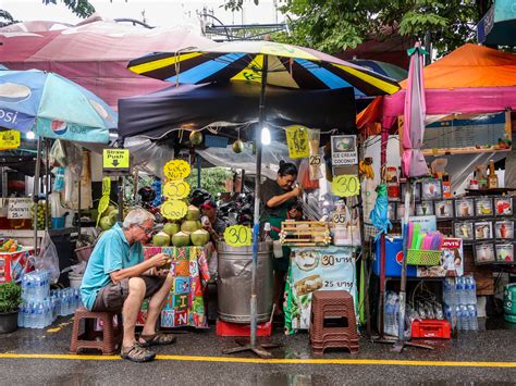 Take the bts skytrain to mochit and follow the signs or the crowd. How To Survive Chatuchak Market in Bangkok