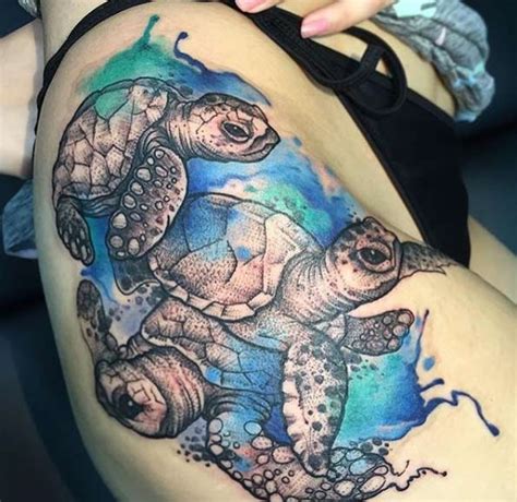 40 Magnificent Sea Turtle Tattoos We Love Tattooblend