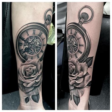 Broken pocket watch tattoo meaning. 80 Timeless Pocket Watch Tattoo Ideas - A Classic and ...