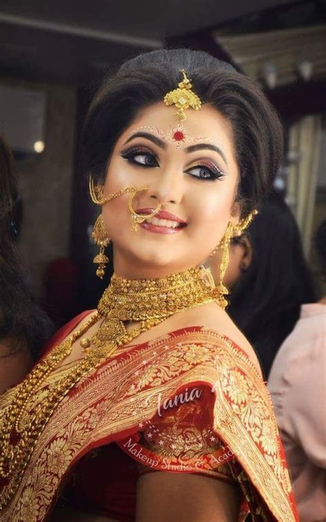 Pin By 🌄depasree Chatterjee 🌅 On Bengali Brides Bengali Bridal Makeup Indian Bridal Indian Bride