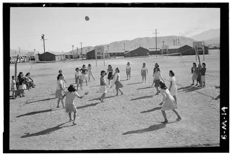 pictures of daily life of japanese internment at manzanar camp in 1943 and 1944 ansel adams