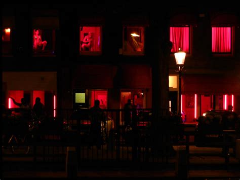 The Women In The Windows Windows Of Amsterdam