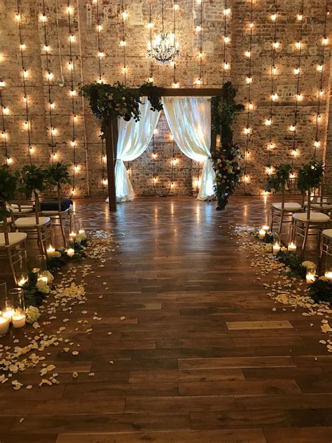 Candle Lit Ceremony Aisle Candles Candle Altar Wedding Candles