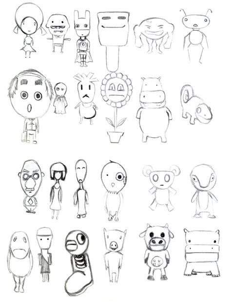 Traditional Character Design Sheet 5 2010 By Darshan2good On Deviantart