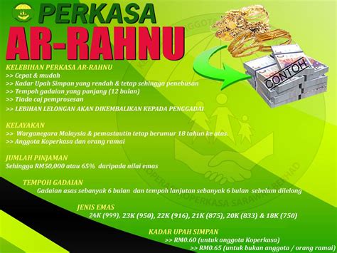 Be given to see how some of the functions of existing institutions. Perkasa Ar-Rahnu