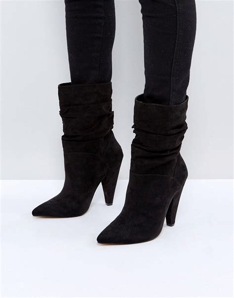 get this asos s heeled boots now click for more details worldwide shipping asos emerson