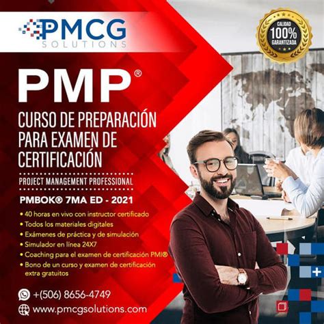 Matricula Abierta Curso Para La CertificaciÓn Pmp® Pmcg Solutions