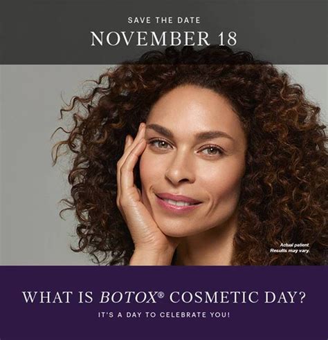 Botox Cosmetic Day Is In Two Days Get Ready To Take Advantage Of