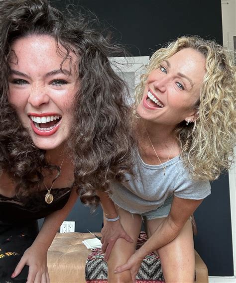 Amy Robach and daughter Ava Monroe show off their 'curl power' in