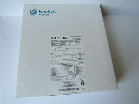 New Navilyst Medical 45 805 Bioflo Picc With Endexo And Pasv Valve
