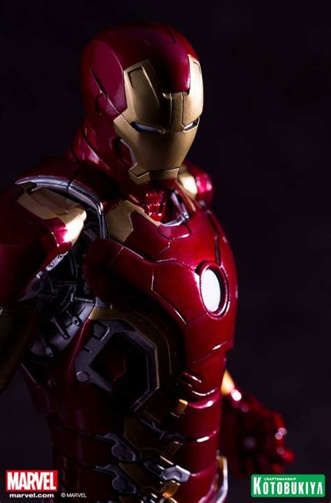 ‘avengers Age Of Ultron Iron Man Mark 43 Artfx Statue From Kotobukiya