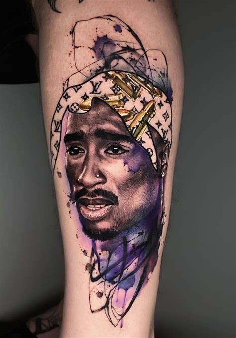 Tupac Shakur Tattoo Get An Inkget An Ink