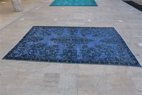 Blue Carpet 106 X 63 Ft 324 X 193cm Etsy Uk