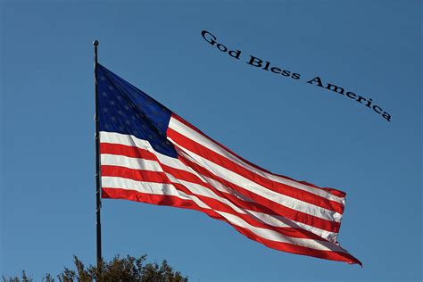 God Bless America Photograph By Sally Weigand Fine Art America