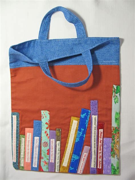 Library Bag Tutorials Library Bag Library Tote Bag Sewing Projects