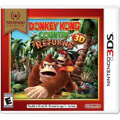 Donkey kong country returns 3d ::.. para nintendo 3ds