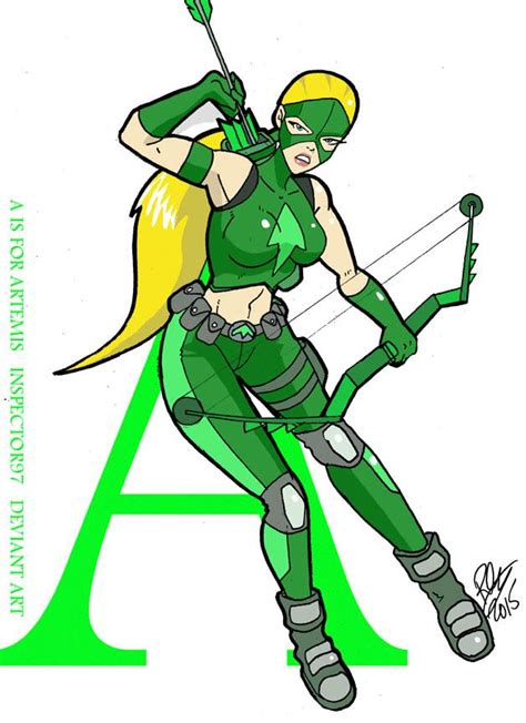 A Is For Artemis By Inspector97 On Deviantart Artemis Cartoon
