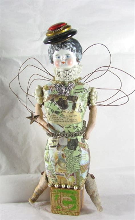 Assemblage Art Doll Mary Mannequin Angel Reduced 30 Assemblage Art