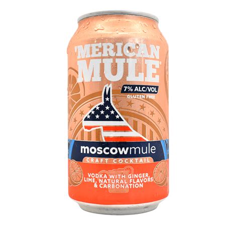 Merican Mule Moscow Mule 4 Pack 12oz Cans