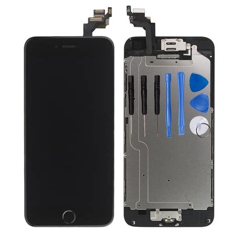 Ayake Full Display Assembly For Iphone 6 Black Lcd Screen Replacement