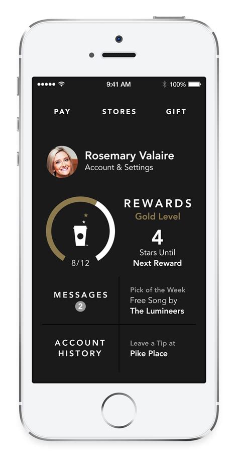 Discover the details about the starbucks customer loyalty rewards program. Starbucks (iPhone screenshot, Dashboard) in 2020 ...