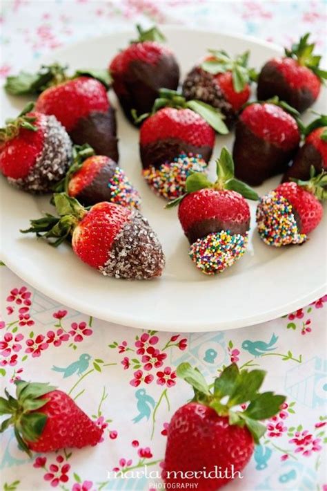 Chocolate Covered Strawberries Marla Meridith In 2021 Food Fresh