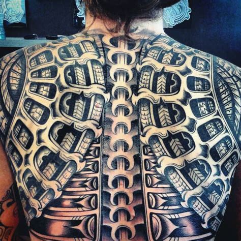 60 Tribal Back Tattoos For Men - Bold Masculine Designs